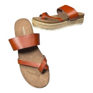 Madden Girl Cheryl Espadrille Sandal Brown Us Size 9M